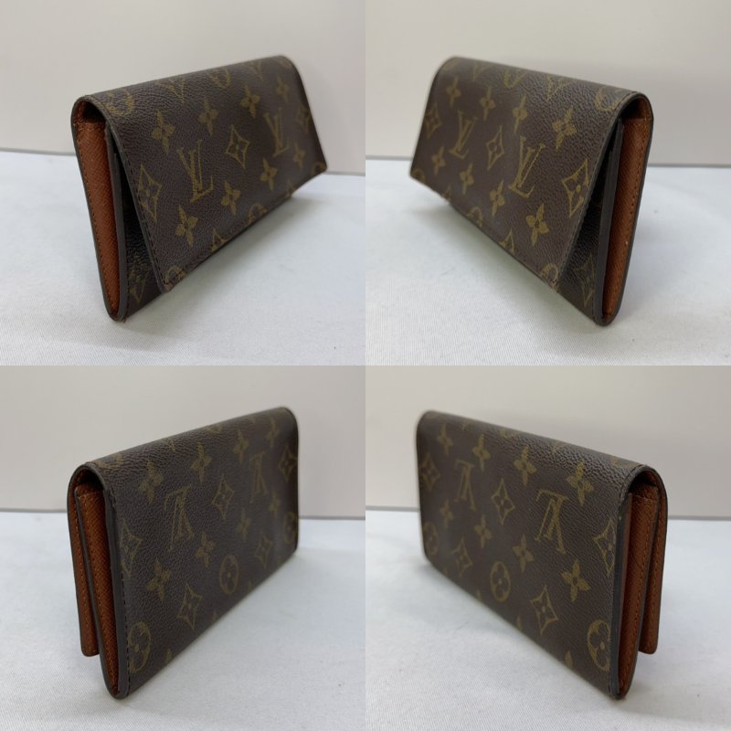 LV Monogram老花翻蓋長夾-2
