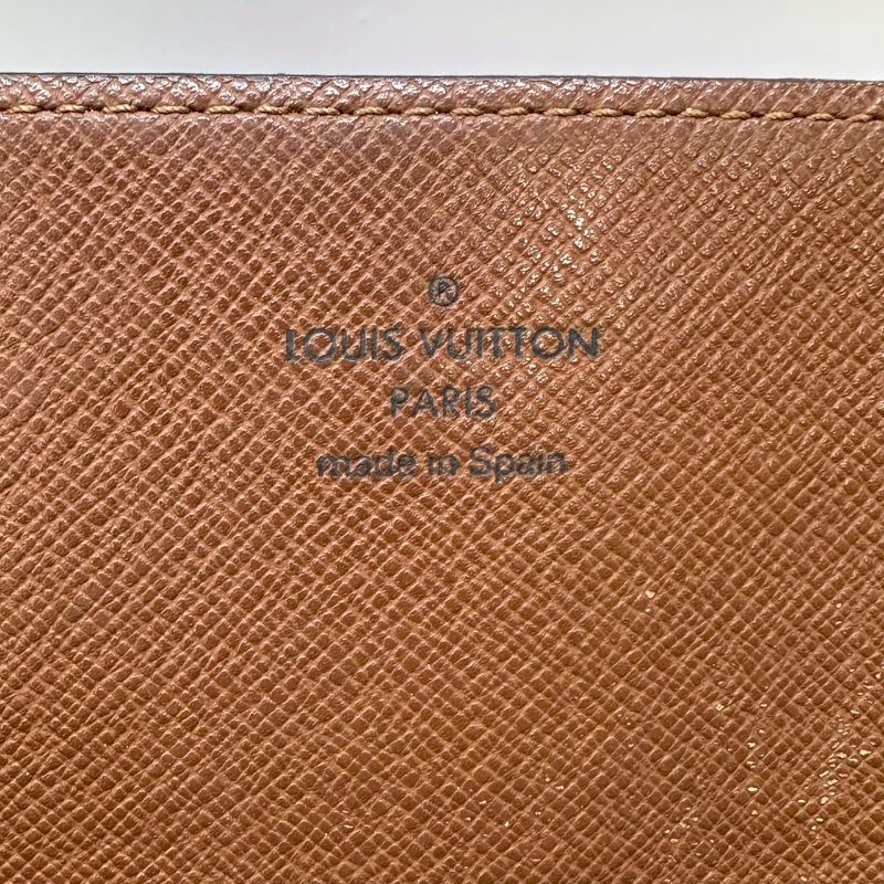 LV Monogram老花翻蓋長夾-7