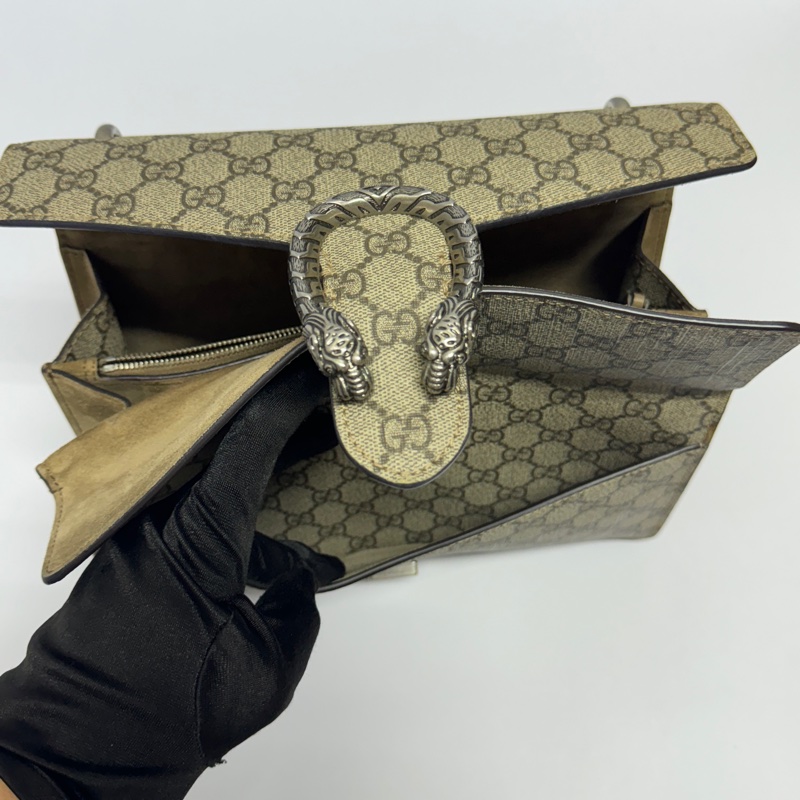 【極新超美🎁】 GUCCI Dionysus 酒神包 斜背+肩背包 (專櫃95,000)-14