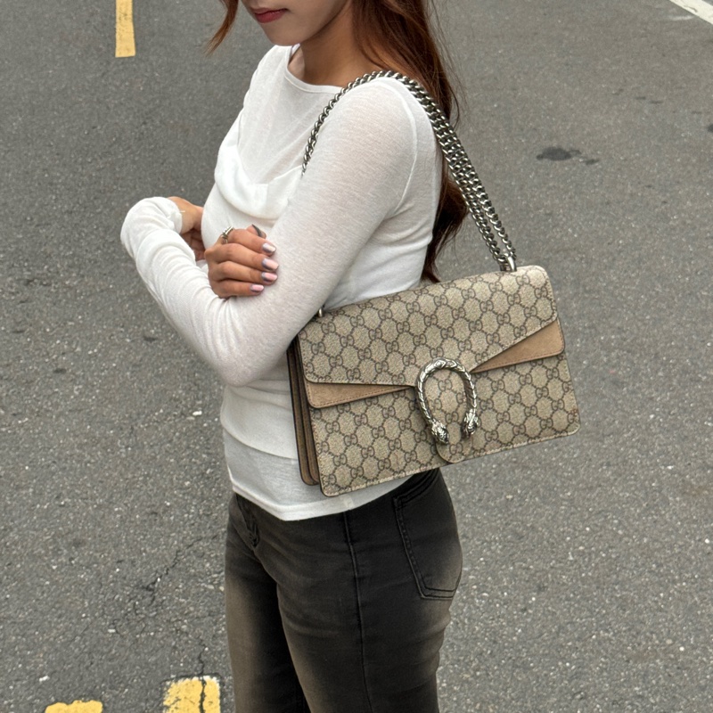 【極新超美🎁】 GUCCI Dionysus 酒神包 斜背+肩背包 (專櫃95,000)-16