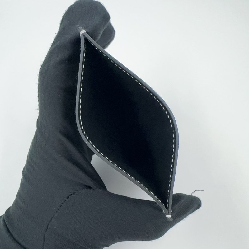 Hermes 89NOIR黑色EPSOM皮H Sellie卡片夾(僅離櫃!)-4