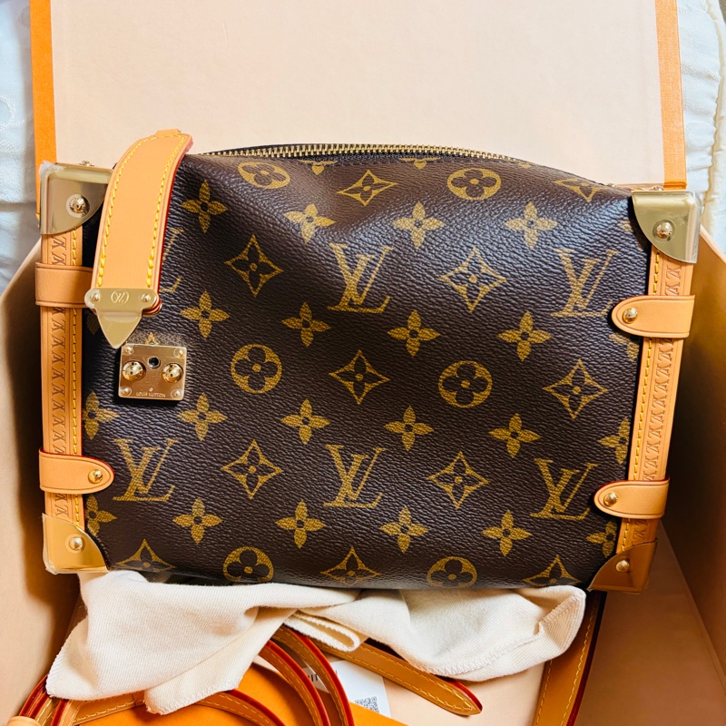 LOUIS VUITTON路易威登Side Trunk PM小行李箱包 Monogram 帆布 M46815-3