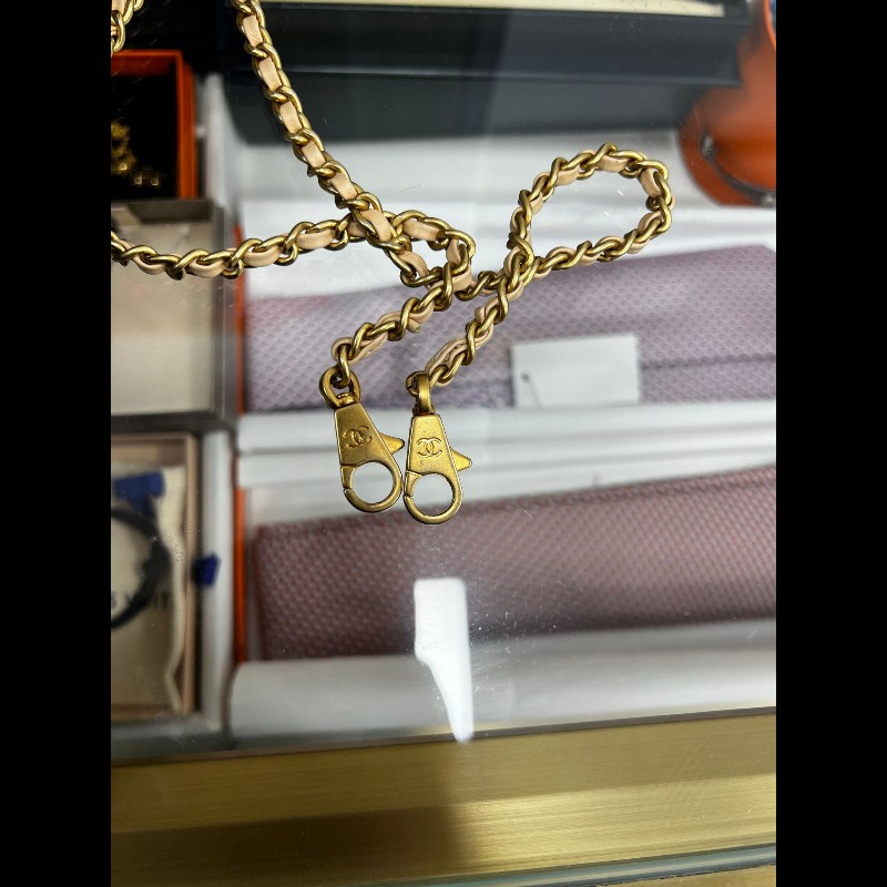 Chanel V Sharp Coco Handle Small 小號 裸粉色-23
