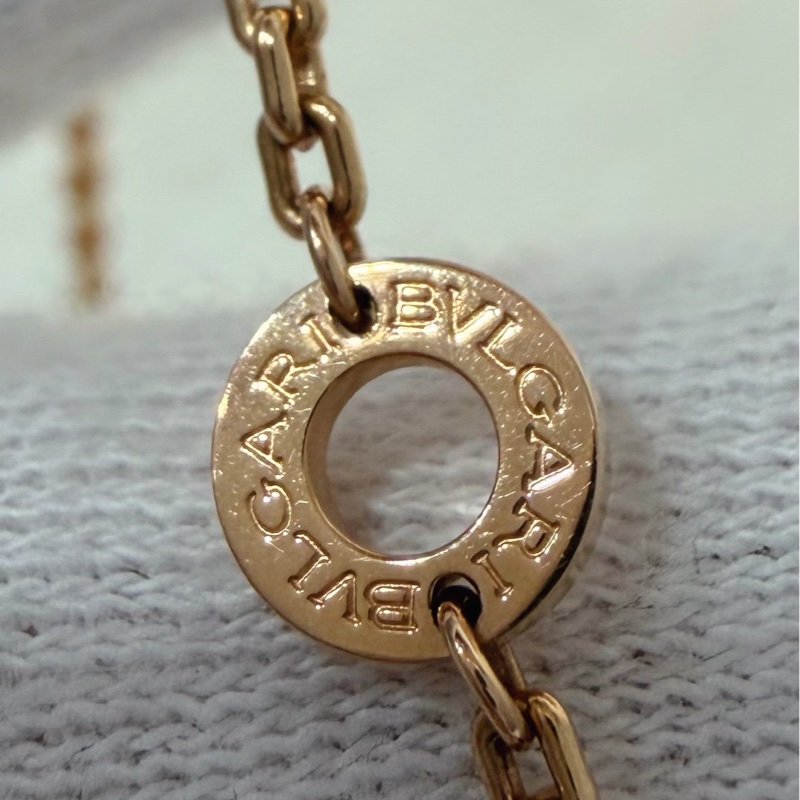 BVLGARI 357794 Serpenti Viper 18K 玫瑰金 半密鑲鑽石 張凌赫款 項鍊-21