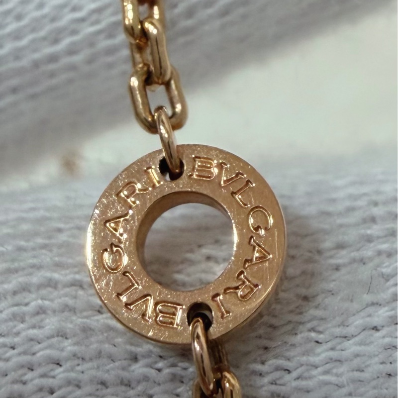 BVLGARI 357794 Serpenti Viper 18K 玫瑰金 半密鑲鑽石 張凌赫款 項鍊-22