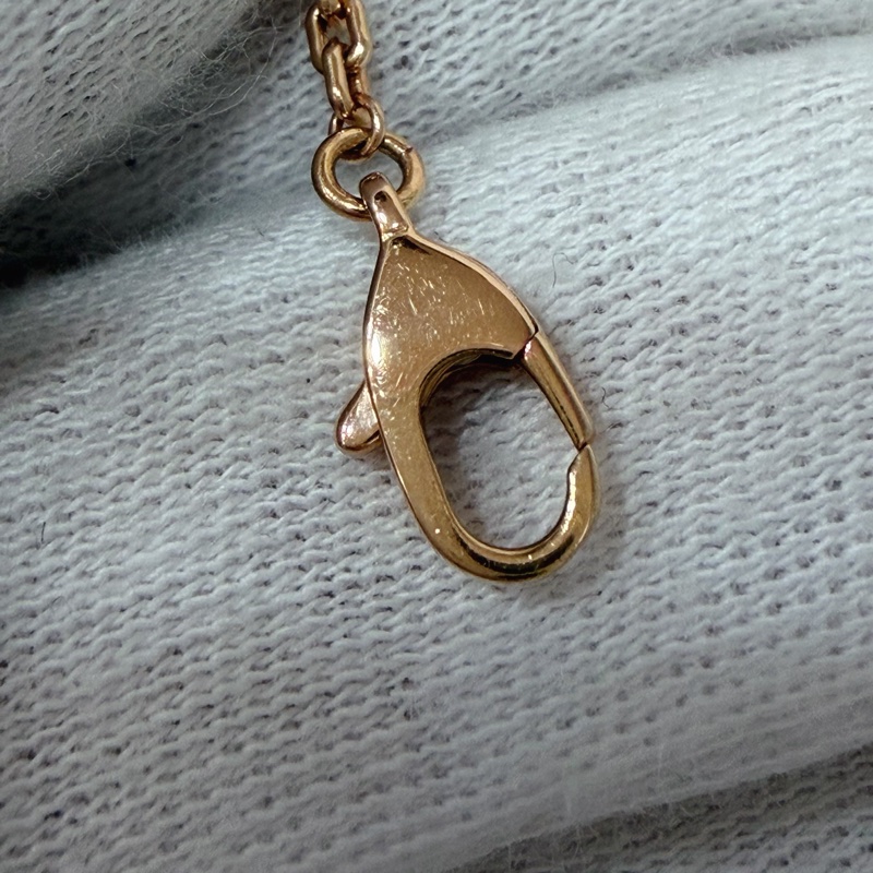 BVLGARI 357794 Serpenti Viper 18K 玫瑰金 半密鑲鑽石 張凌赫款 項鍊-26