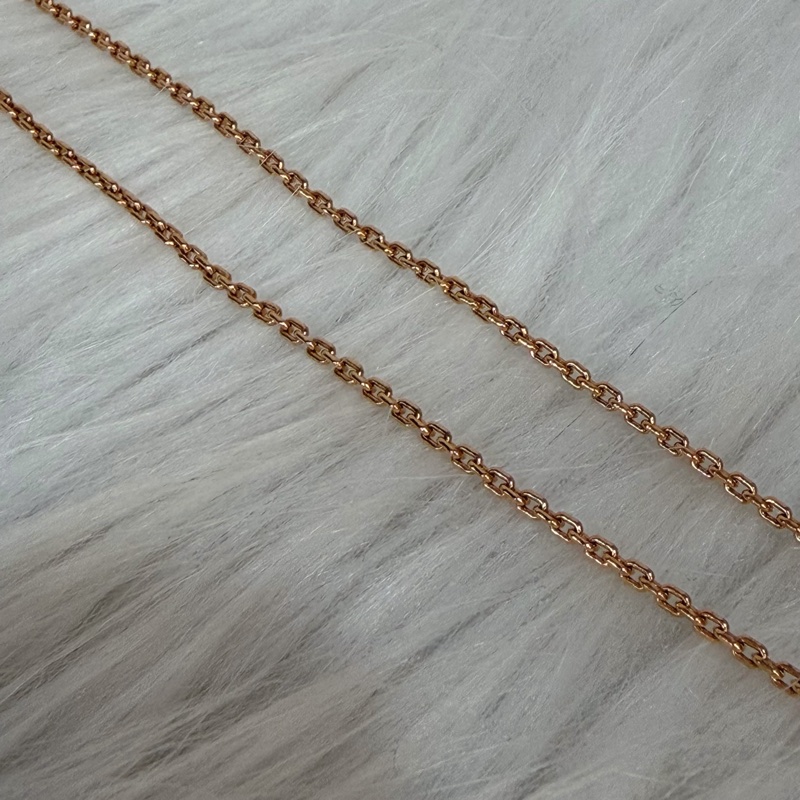 BVLGARI 357794 Serpenti Viper 18K 玫瑰金 半密鑲鑽石 張凌赫款 項鍊-31