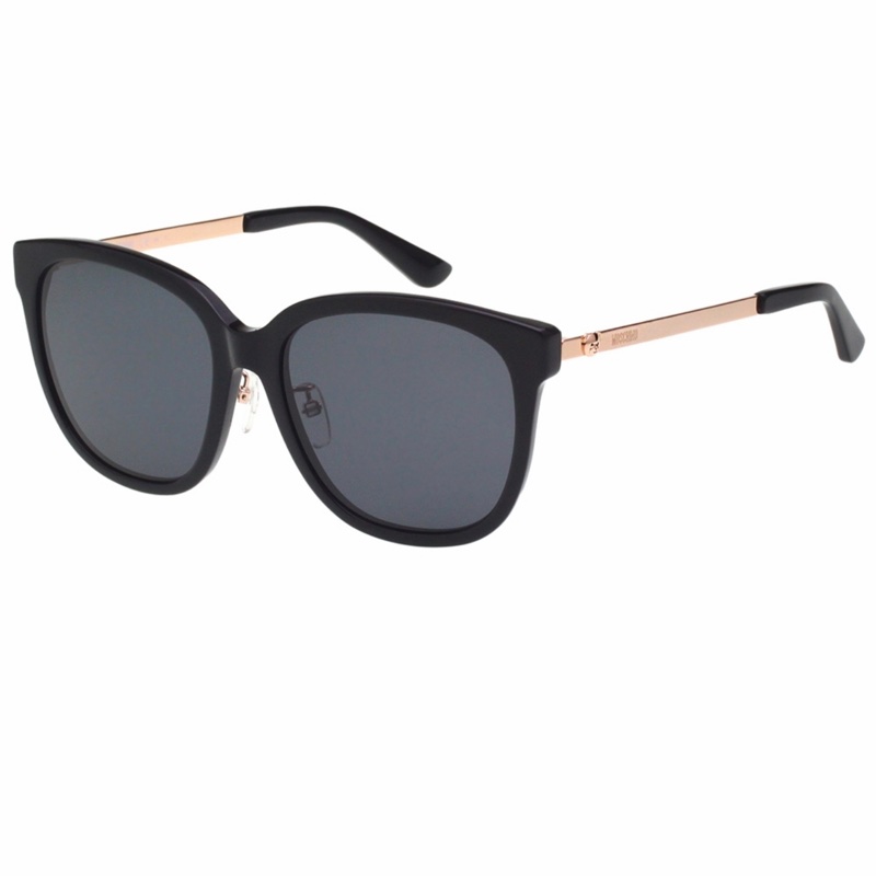 Moschino 方形 小熊 太陽眼鏡(黑色)-0