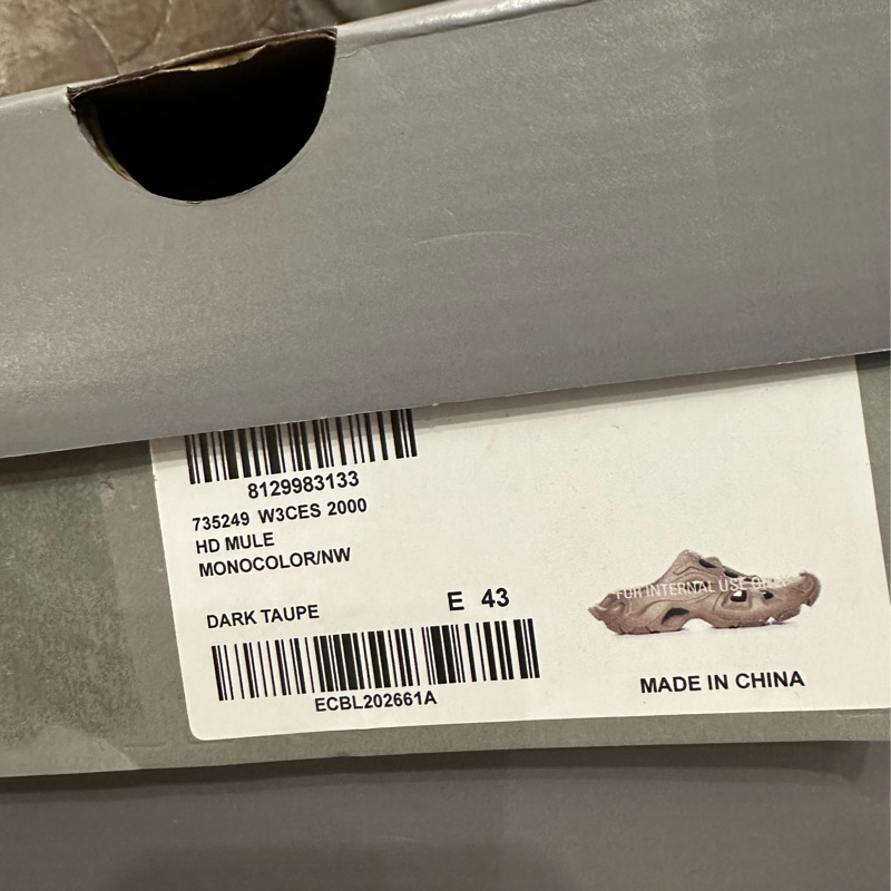 巴黎世家  HD Mule 系列橡膠穆勒鞋 涼鞋 男鞋 拖鞋 balenciaga-6