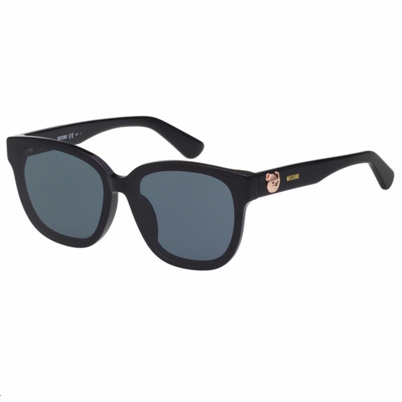 Moschino 方形 小熊 太陽眼鏡(黑色)-0