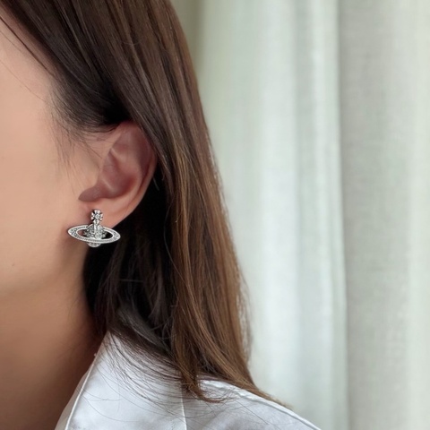 Vivienne Westwood 🪐Mini Bas Relief 經典土星 槍黑色