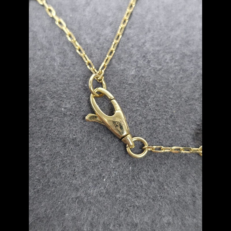 Gucci - 18K Yellow Gold Rainbow Gemstones Interlocking G Necklace-7