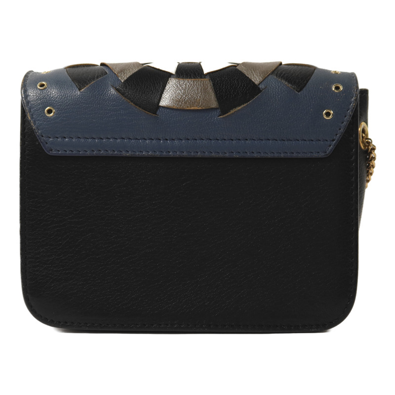 Furla 牛皮皮革Shoulder Bag金扣鏈帶肩背袋-1