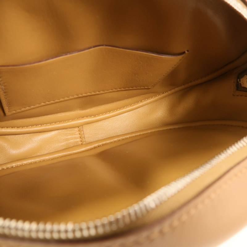 HERMES Swift皮革In The Loop Belt Bag銀扣腰包Biscuit/Sesame-4