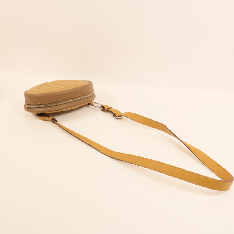 HERMES Swift皮革In The Loop Belt Bag銀扣腰包Biscuit/Sesame-7
