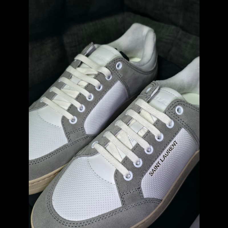 [全新]Saint Laurent YSL SL61 灰色球鞋 42-2