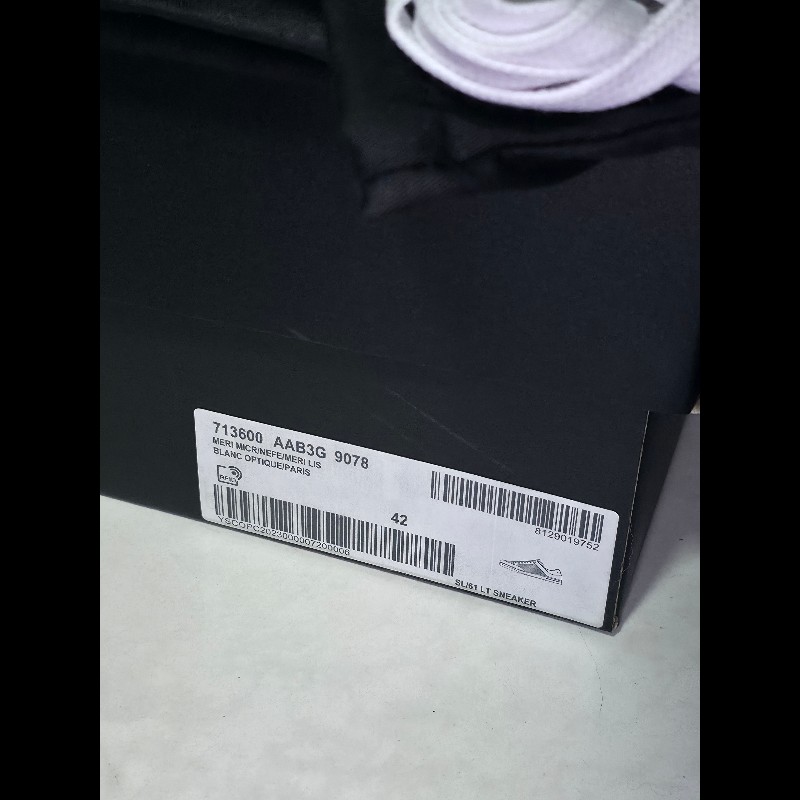 [全新]Saint Laurent YSL SL61 灰色球鞋 42-8