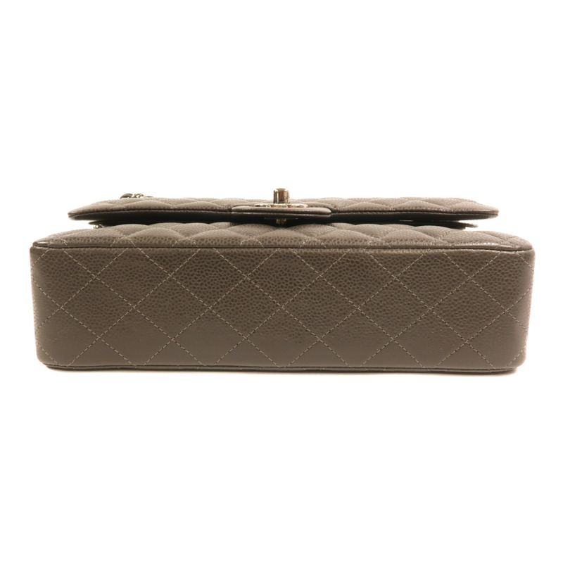 CHANEL 牛皮皮革Classic 25銀扣鏈帶肩背袋-3