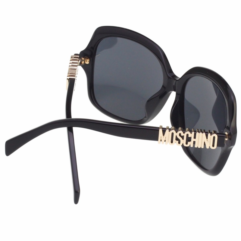 Moschino 經典字母款 太陽眼鏡(黑色)-3