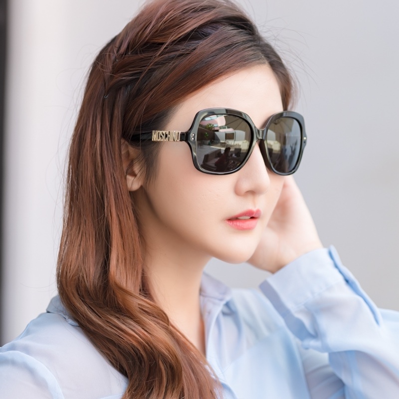 Moschino 經典字母款 太陽眼鏡(黑色)-7
