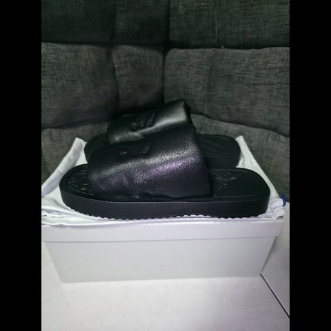 [全新]Burberry 戰馬 小羊皮 拖鞋 42