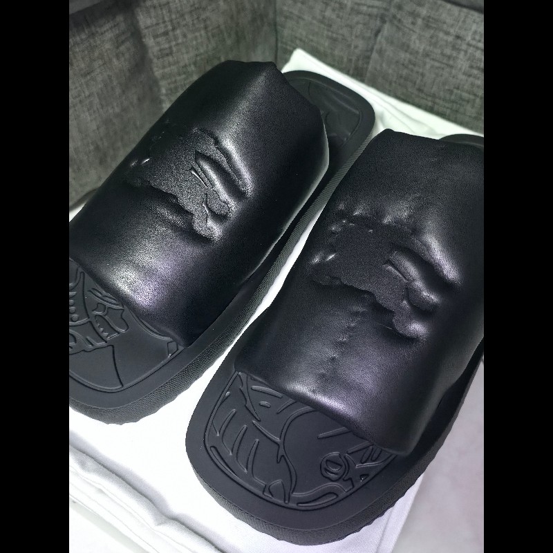 [全新]Burberry 戰馬 小羊皮 拖鞋 42-2