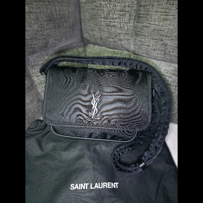 [全新]Saint Laurent YSL Niki 尼龍 小號-0