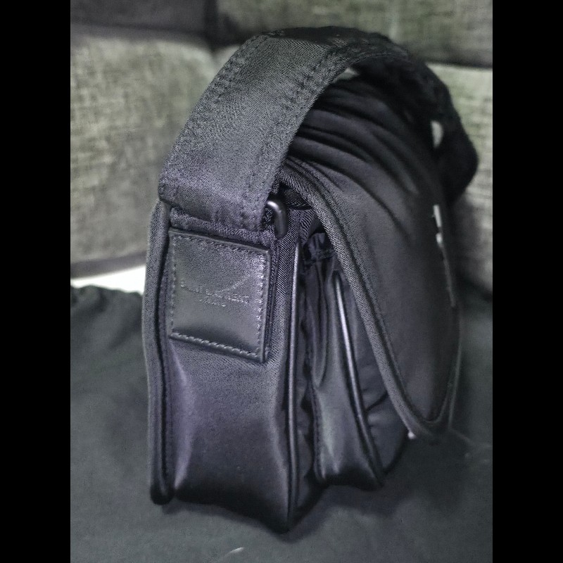 [全新]Saint Laurent YSL Niki 尼龍 小號-5