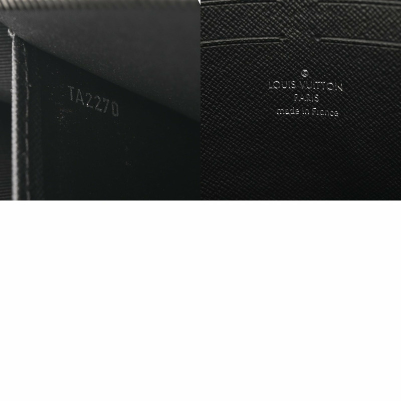 路易威登 (LOUIS VUITTON) Monogram Eclipse Pochette Voyage MM 黑色 M61692 男士帆布二等包 A 級二手 Ginzo-10
