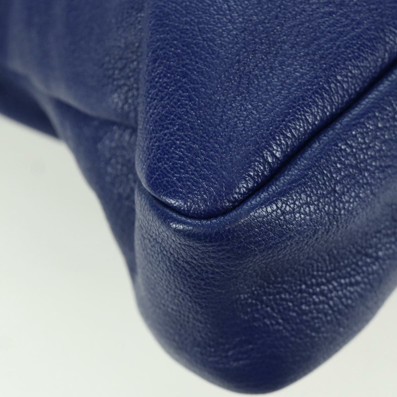 【日本直送】BALENCIAGA The Town 金屬邊飾皮革雙肩包 海軍藍 240579 正品 ARZ708SAV-17