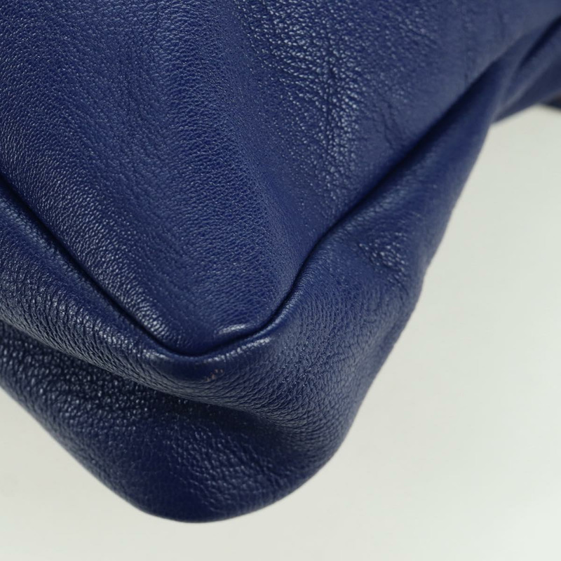 【日本直送】BALENCIAGA The Town 金屬邊飾皮革雙肩包 海軍藍 240579 正品 ARZ708SAV-18