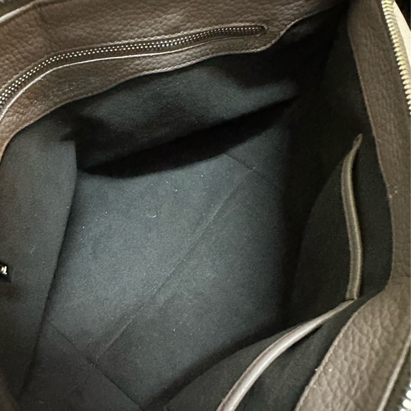 TOD’S 藕色牛皮斜背包-15