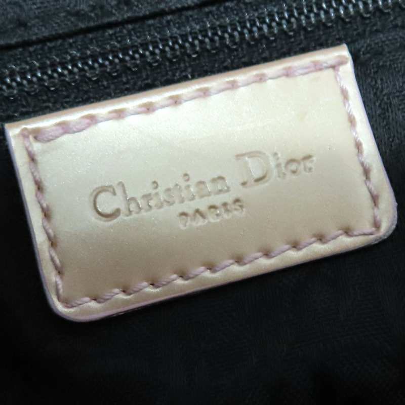 粉/灰色 丹寧 saddle 馬鞍包 肩背包【Dior 迪奧】-6