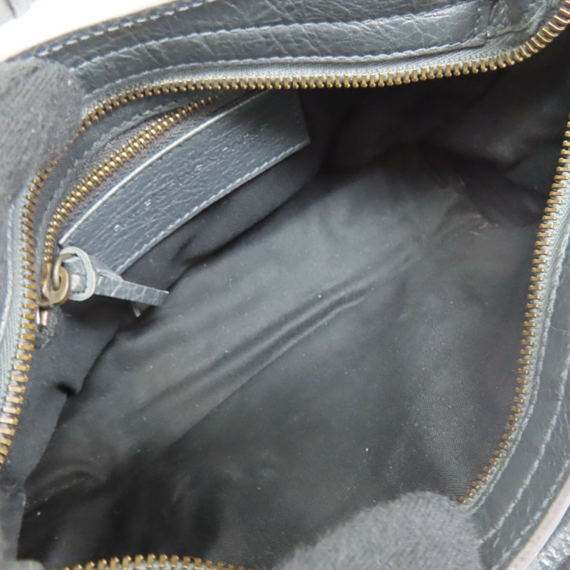 藍灰色 羊皮 Le City Mini Bag 兩用包【Balenciaga 巴黎世家】 300295-4