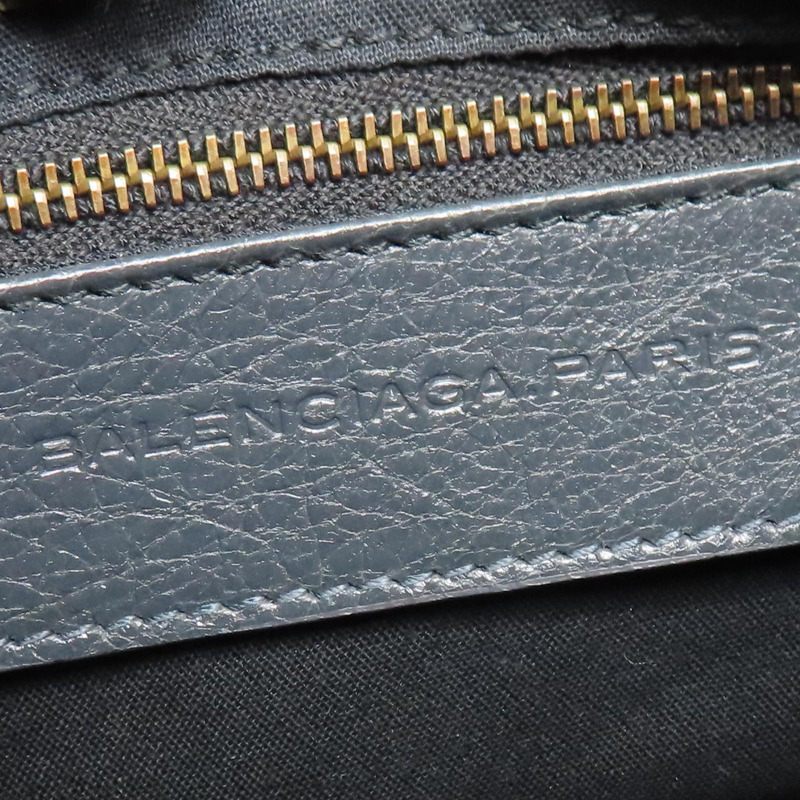 藍灰色 羊皮 Le City Mini Bag 兩用包【Balenciaga 巴黎世家】 300295-7