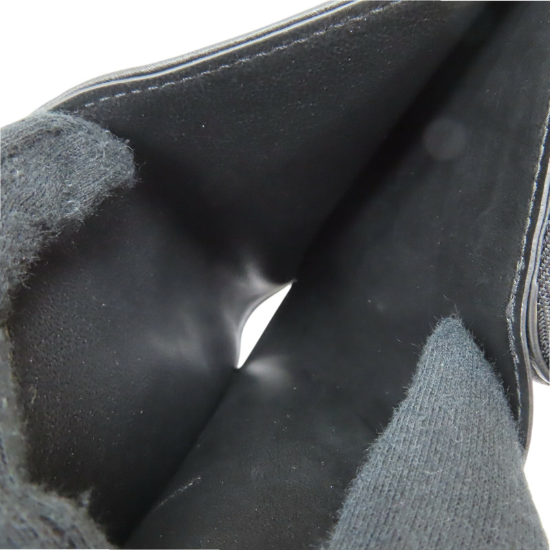 黑色 原花 壓紋 羊皮 Lou Coussin 短夾【LOUIS VUITTON LV 路易威登】 M81599-5