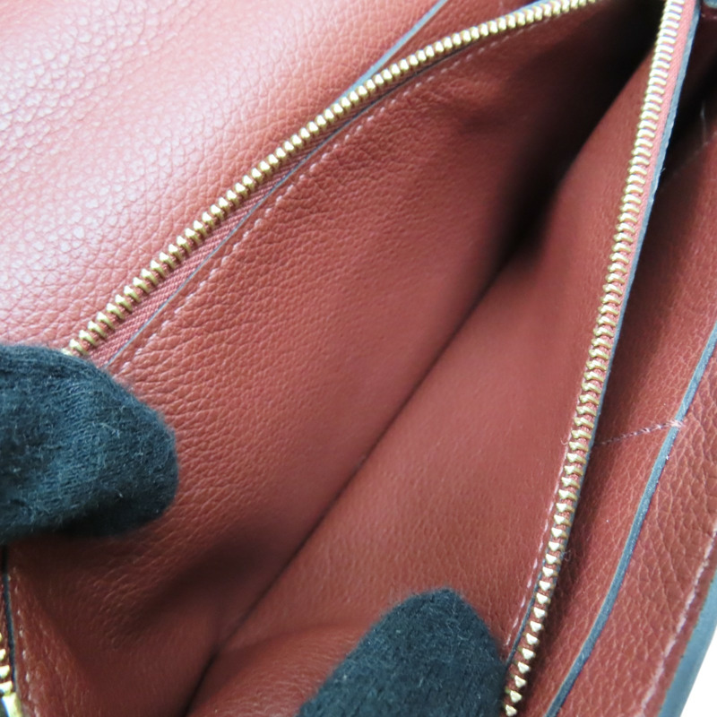 暗紅色 Evercolor牛皮 Kelly To Go 肩背包 金釦 W刻【HERMES 愛馬仕】 H084169CC-5
