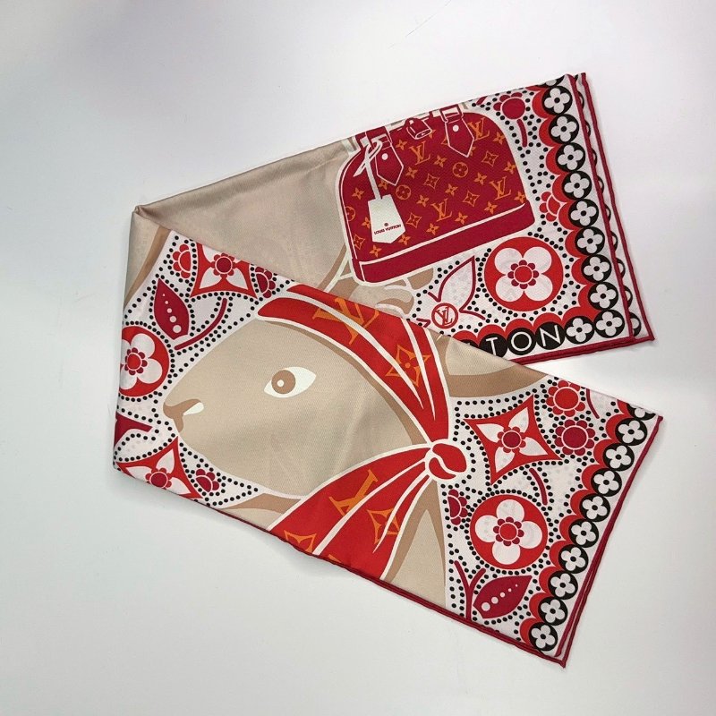 LV 全新Precious Rabbit 70兔子方巾-0