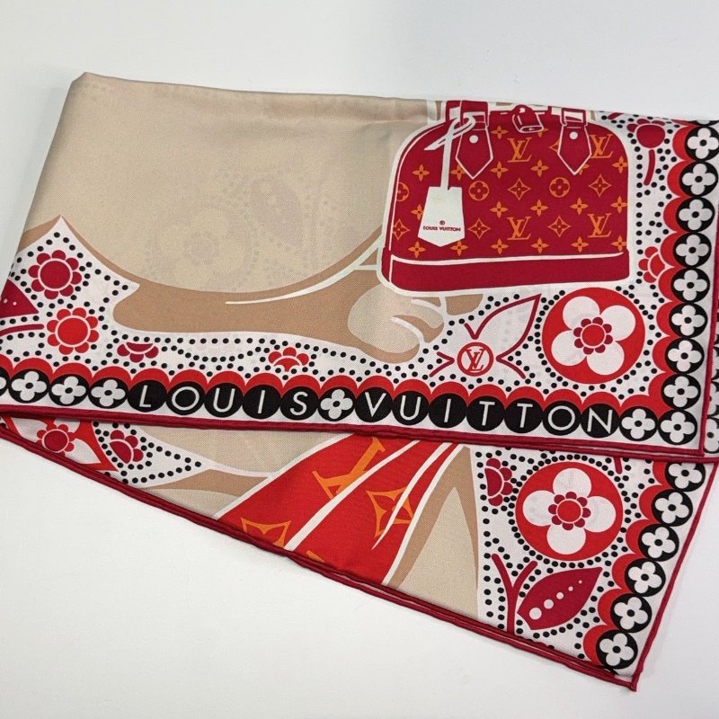 LV 全新Precious Rabbit 70兔子方巾-1