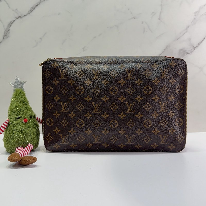 LV Monogram 老花旅行收納包-0