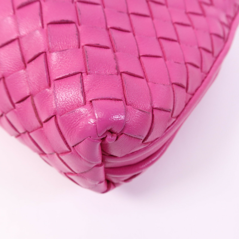 BOTTEGA VENETA 羊皮皮革Nodini肩背袋-10