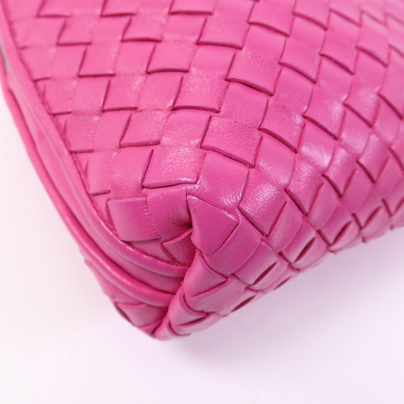 BOTTEGA VENETA 羊皮皮革Nodini肩背袋-13