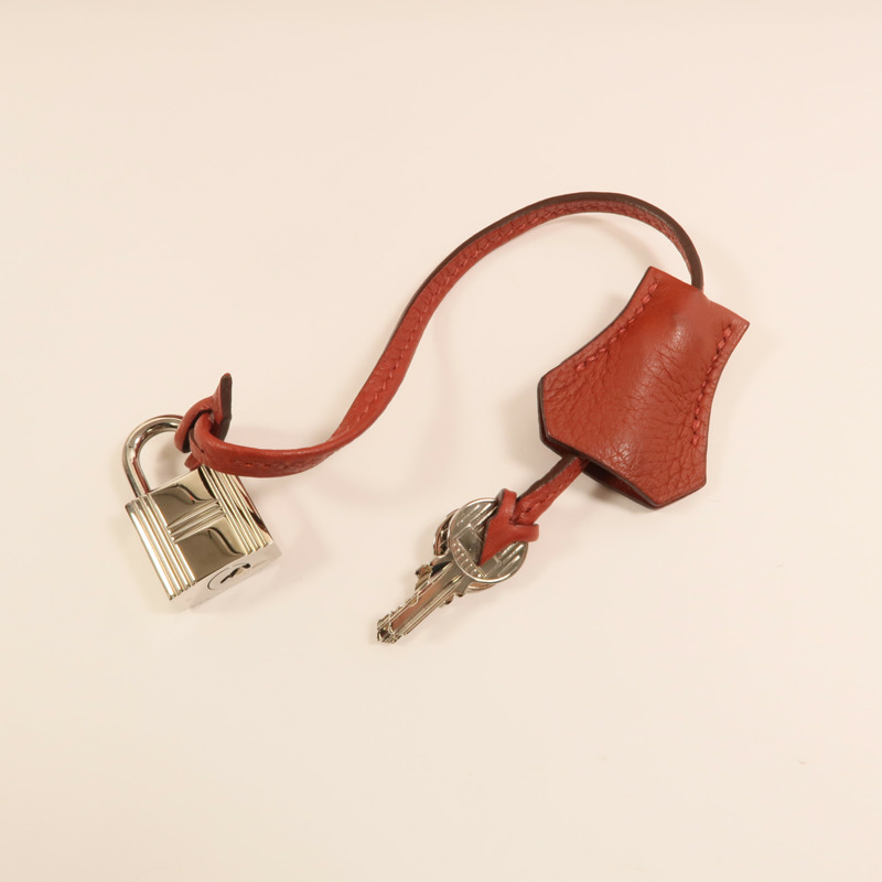 HERMES Togo皮革Birkin 35銀扣手挽袋Terre Battue-9