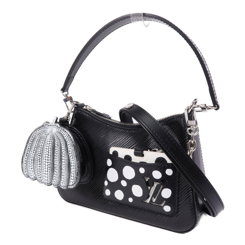 LOUIS VUITTON Epi LVxYK Marellini銀扣鏈帶手挽肩背兩用袋-2