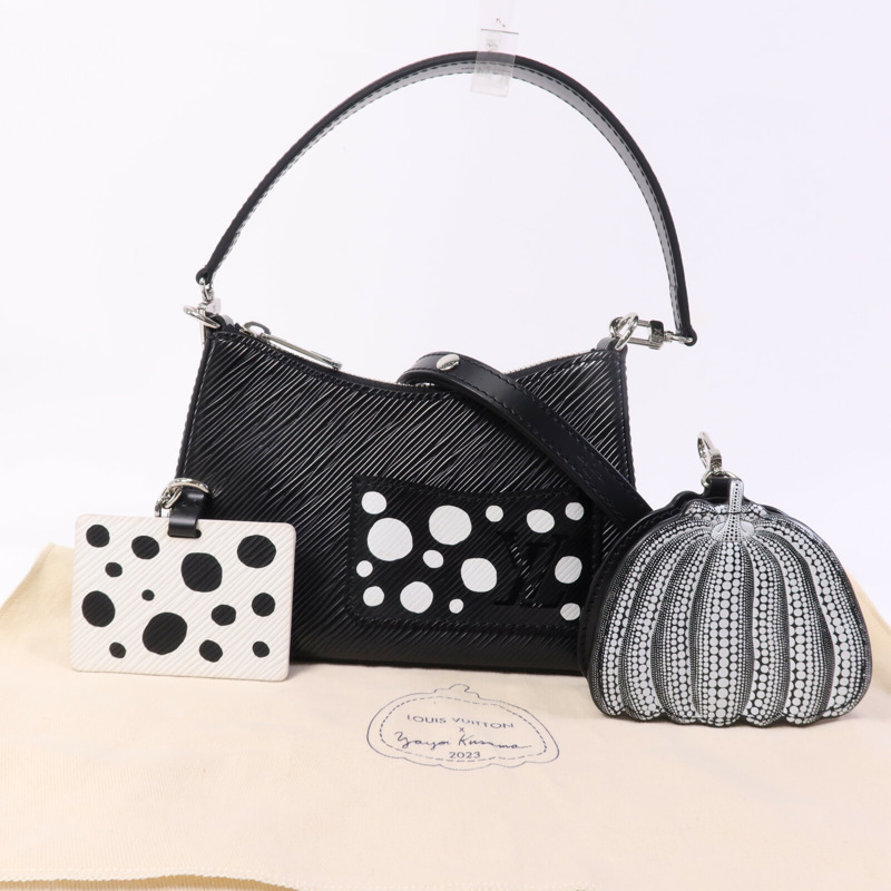 LOUIS VUITTON Epi LVxYK Marellini銀扣鏈帶手挽肩背兩用袋-8