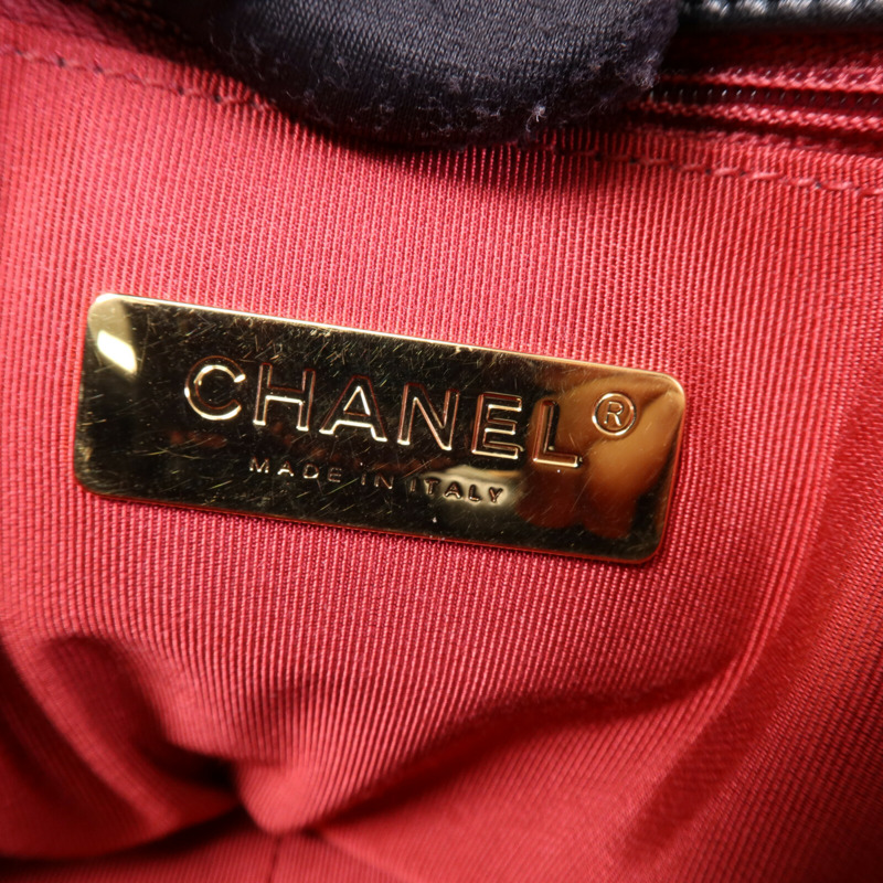 CHANEL 羊皮皮革Chanel 19 Maxi鏈帶肩背袋-5