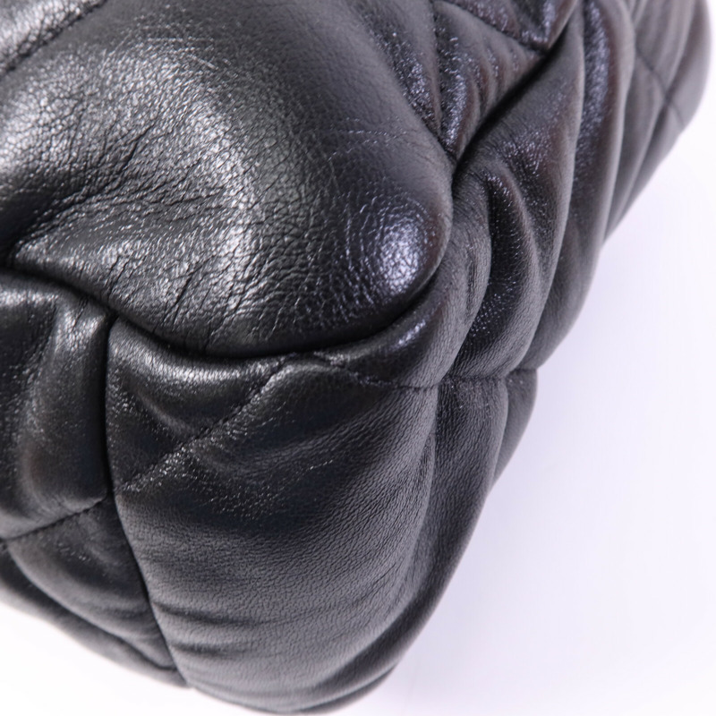 CHANEL 羊皮皮革Chanel 19 Maxi鏈帶肩背袋-12