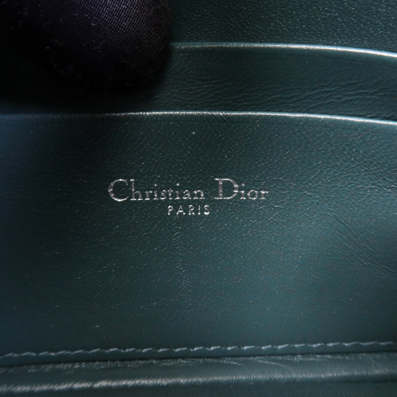 Dior Tweed Caro Small銀扣肩背袋-5