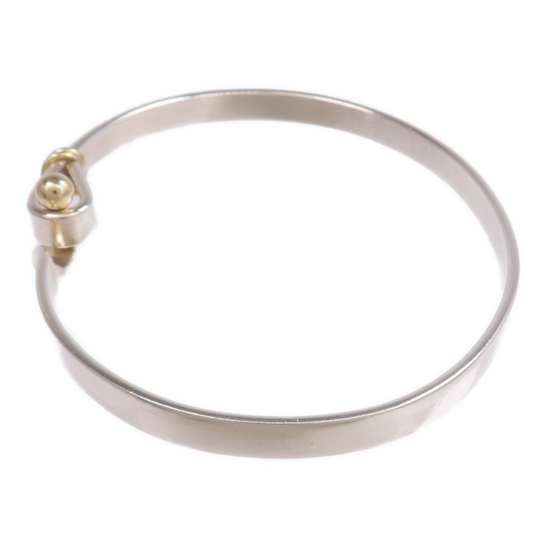 TIFFANY＆CO 925純銀Hook & Eye手鐲-1