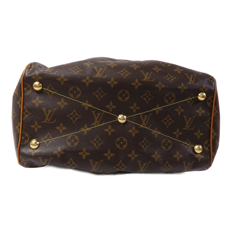 LOUIS VUITTON Monogram Tivoli GM金扣肩背袋-3
